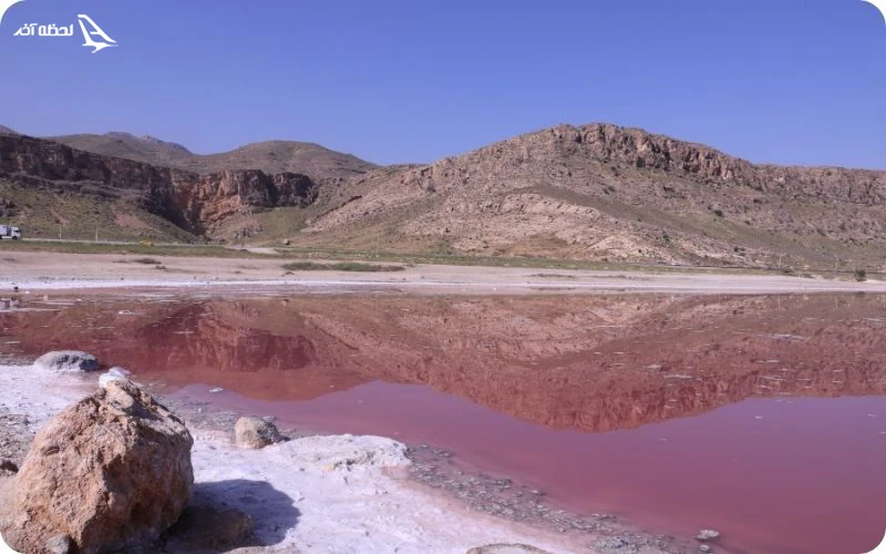 بازدید از دریاچه صورتی چابهار